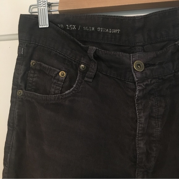 Men’s Rag & Bone Brown Corduroy Button up Pants 30 - Picture 7 of 16